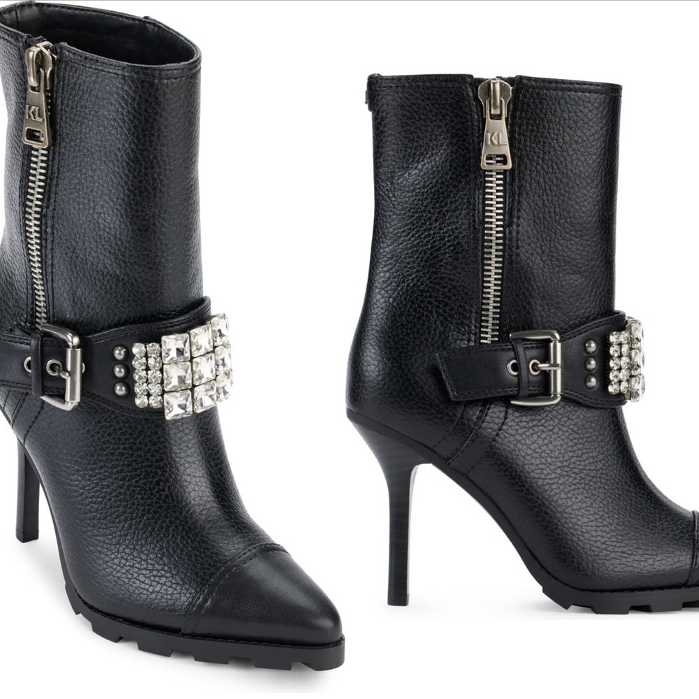 NWT Karl Lagerfeld Paris Ancle Booties